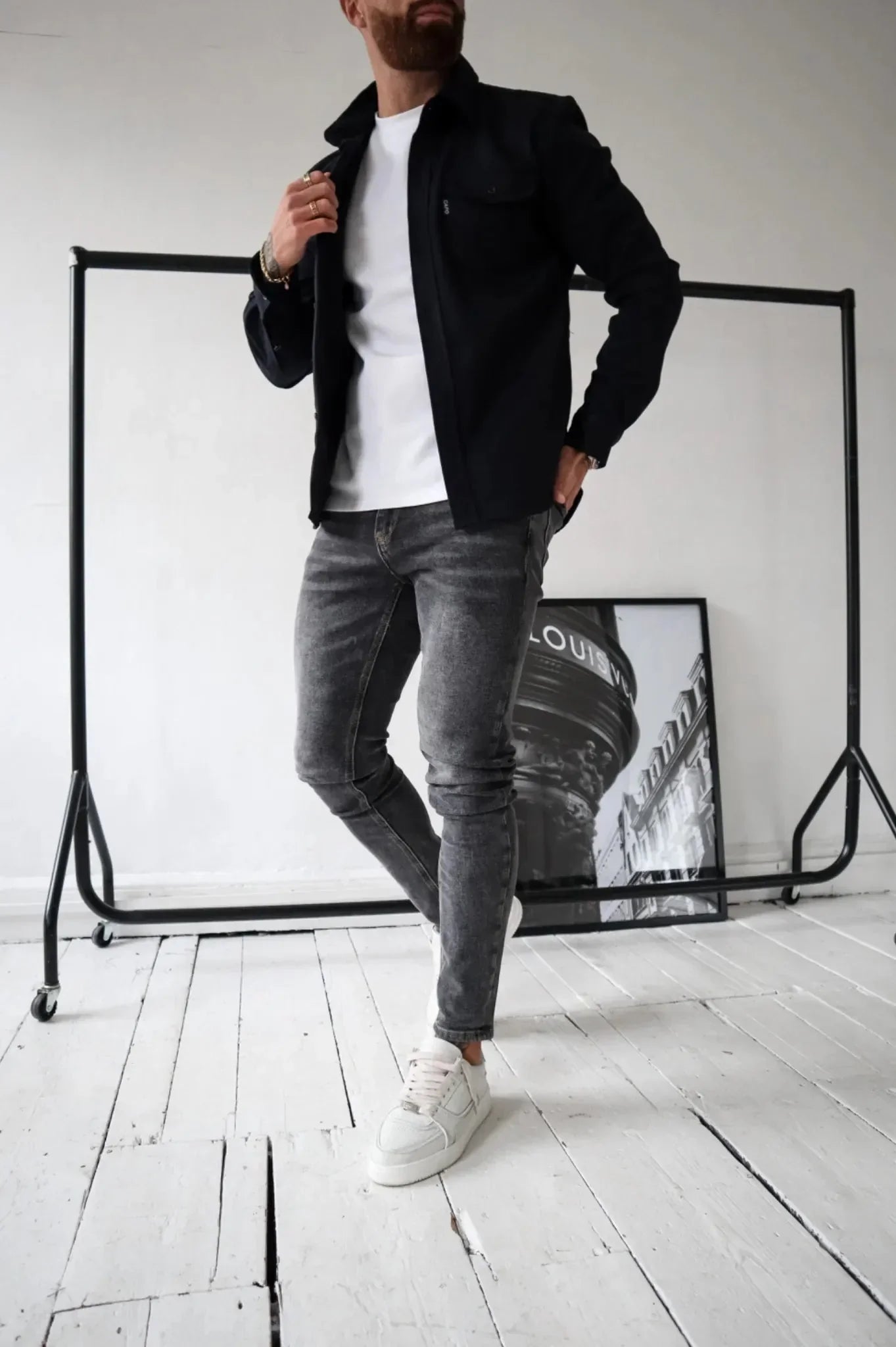 Men’s Overshirt Jacket | Casual Layer with Clean and Modern Fit