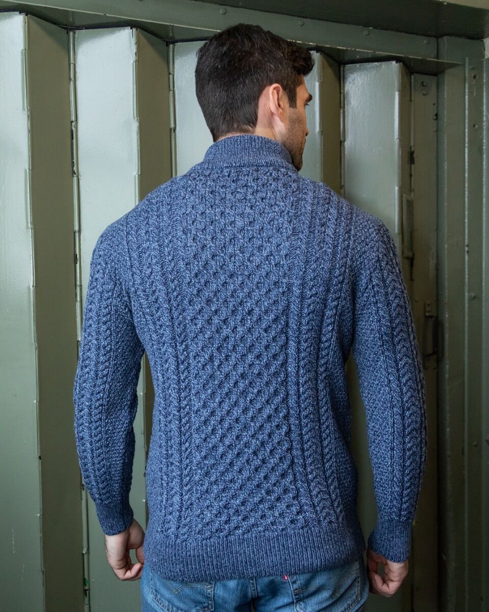 Men’s Half Zip Jumper | Knitted Pullover with Classic Everyday Style