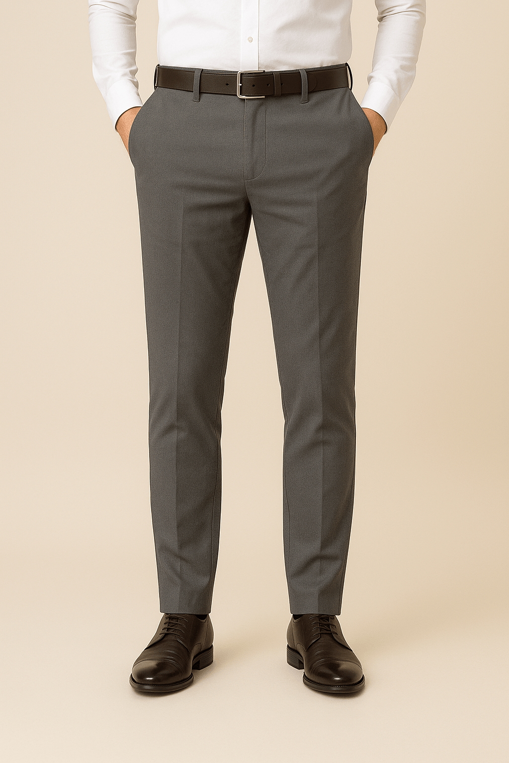 Men’s Stretch Formal Trousers | Tailored Fit and Modern Comfort