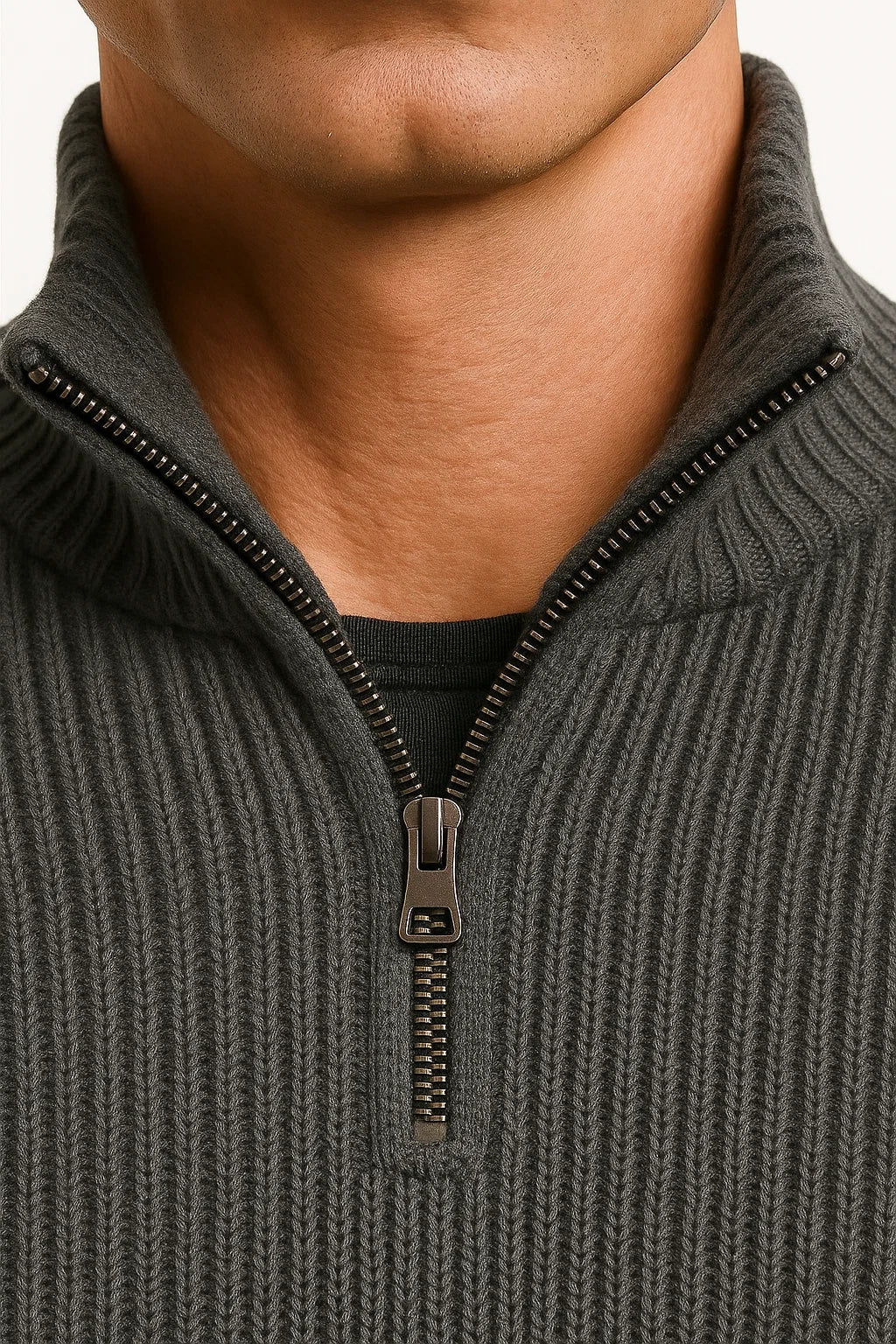 Men’s Sweater | Half Zip & Timeless Look