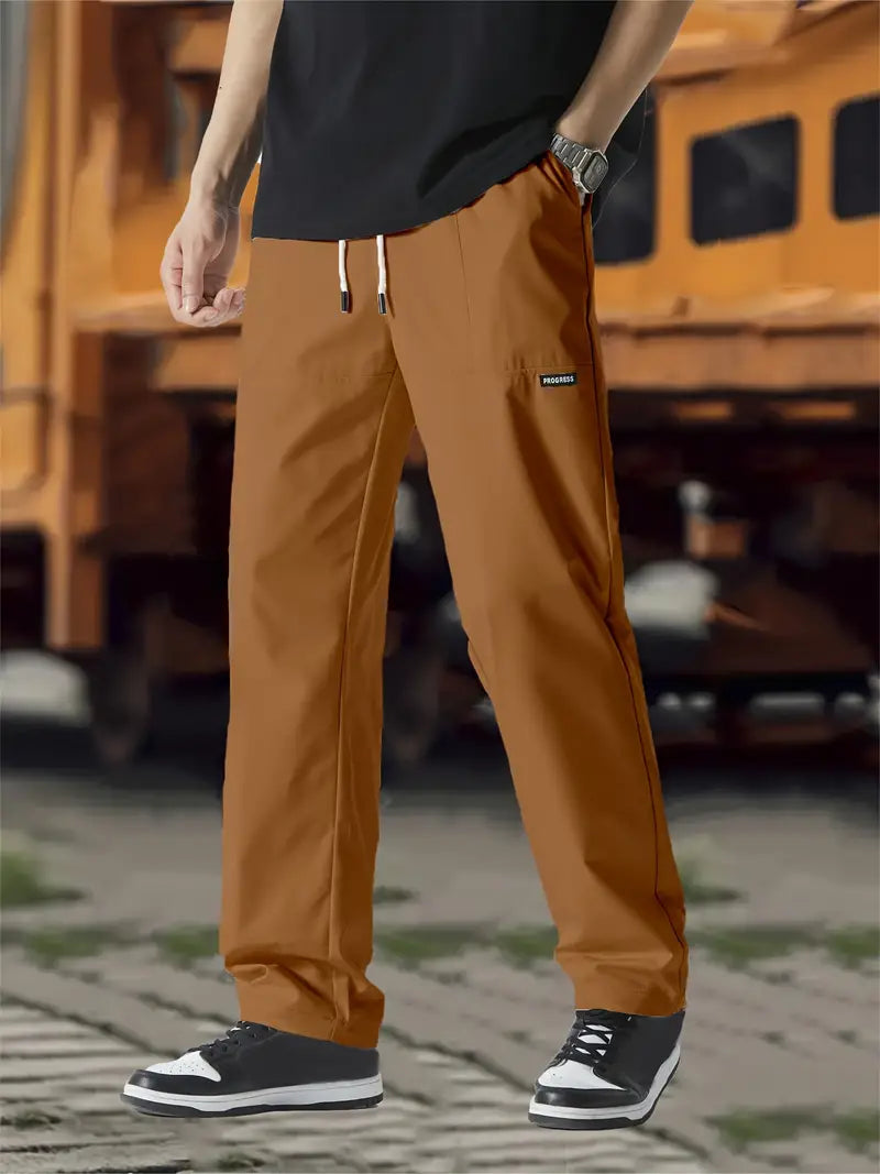 Men’s Joggers – Straight Fit with Soft Feel & Everyday Comfort