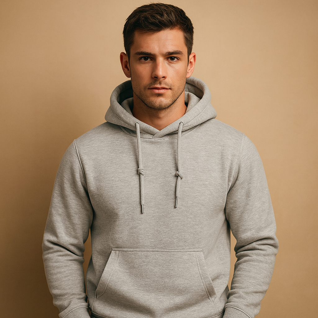 Men’s Hoodie with Drawstring Hood | Casual Fit and Modern Everyday Style
