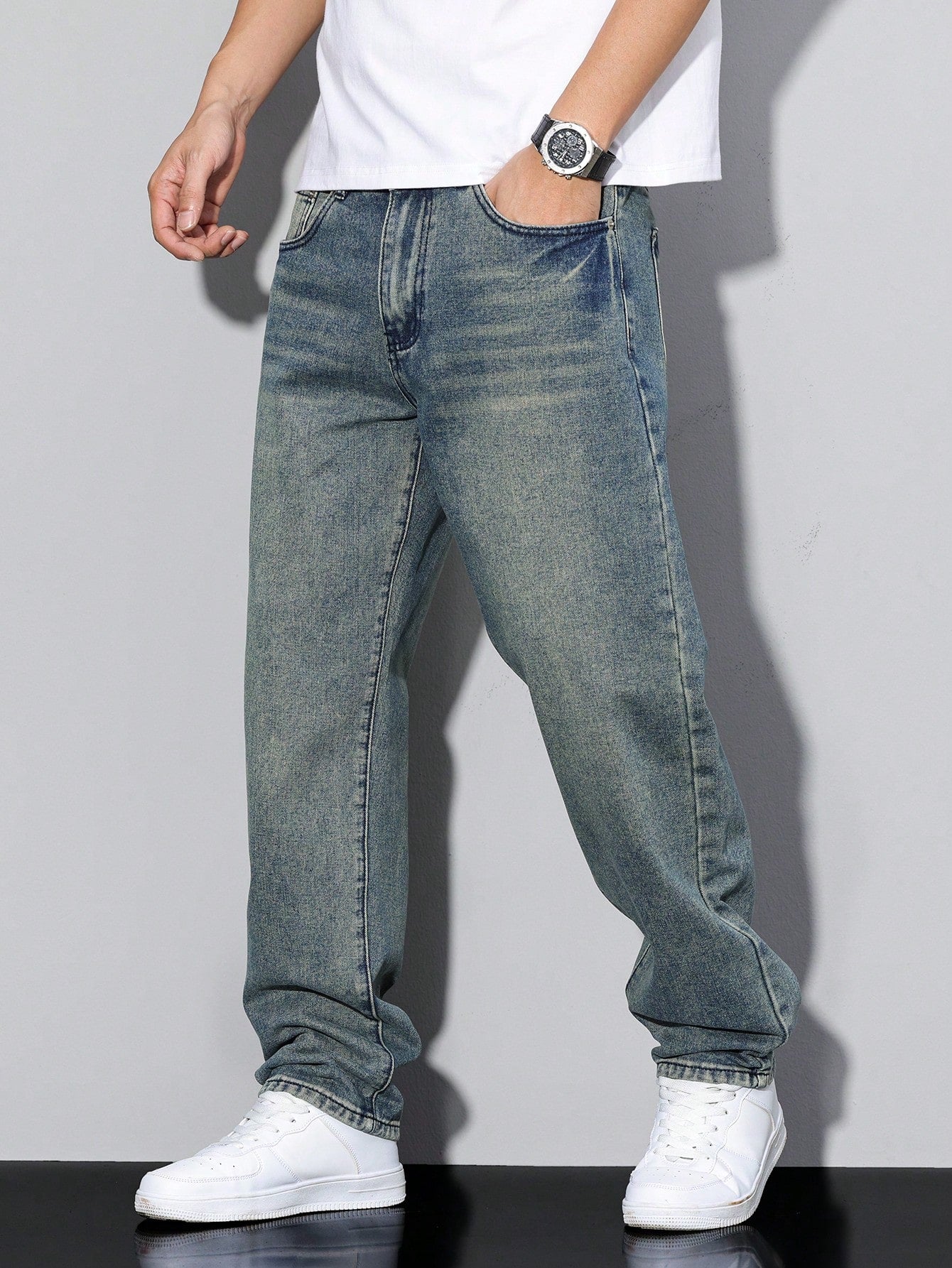 Men’s Baggy Jeans | Relaxed Fit Denim with Casual Urban Style
