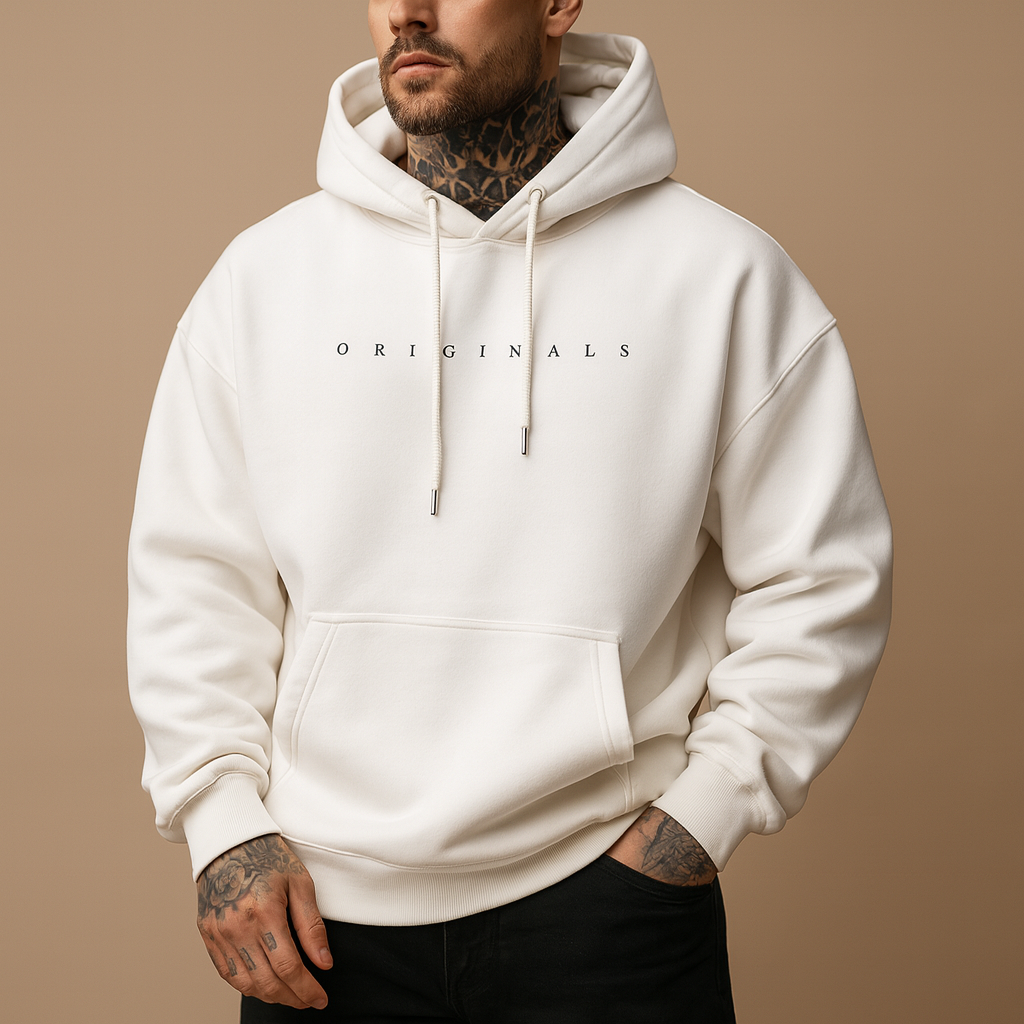 Men’s Hooded Sweatshirt – Modern Fit & Everyday Comfort
