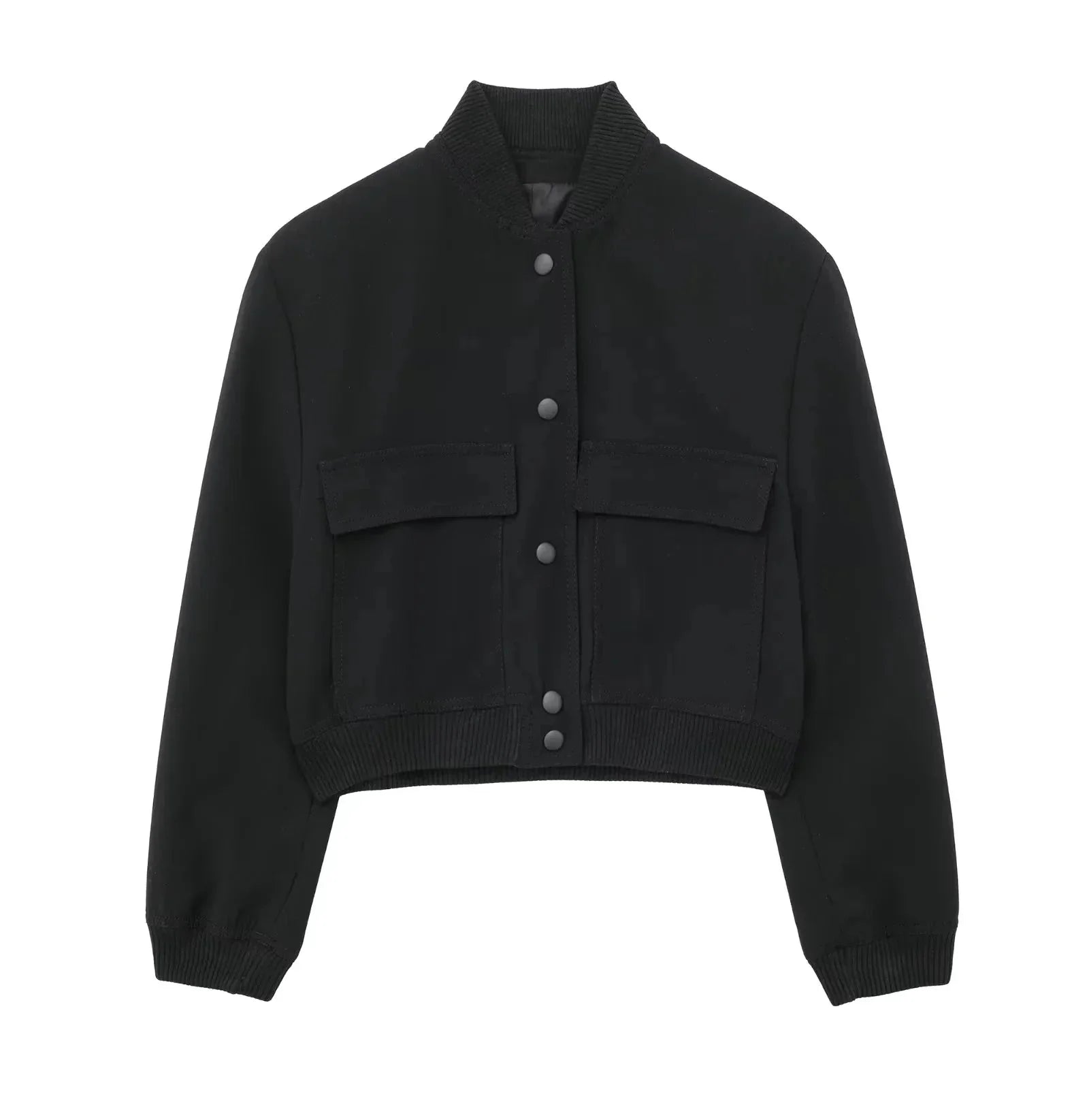 Cropped Bomber Jacket for Women | Modern Edge
