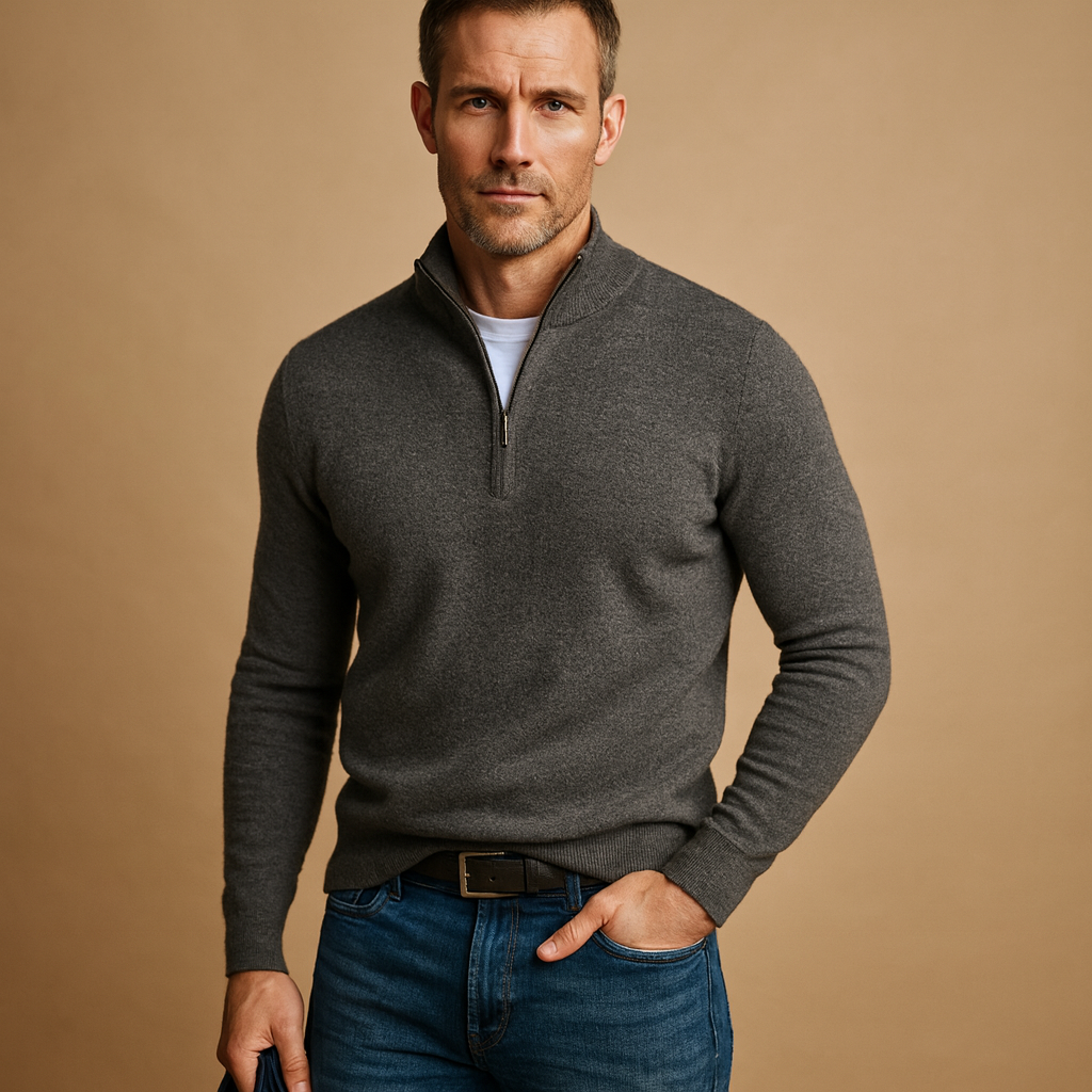 Men’s Zip Cardigan for Everyday Comfort and Smart Layering
